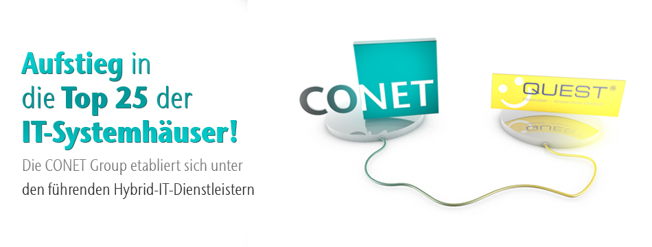 Bild: CONET Group und QUEST Softwaredienstleistung GmbH Bild: CONET Group und QUEST Softwaredienstleistung GmbH