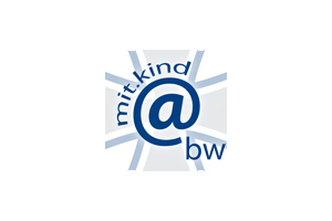 Logo: Kinderbetreuungsportal Bundeswehr mit kind at bw Logo: Kinderbetreuungsportal Bundeswehr mit kind at bw