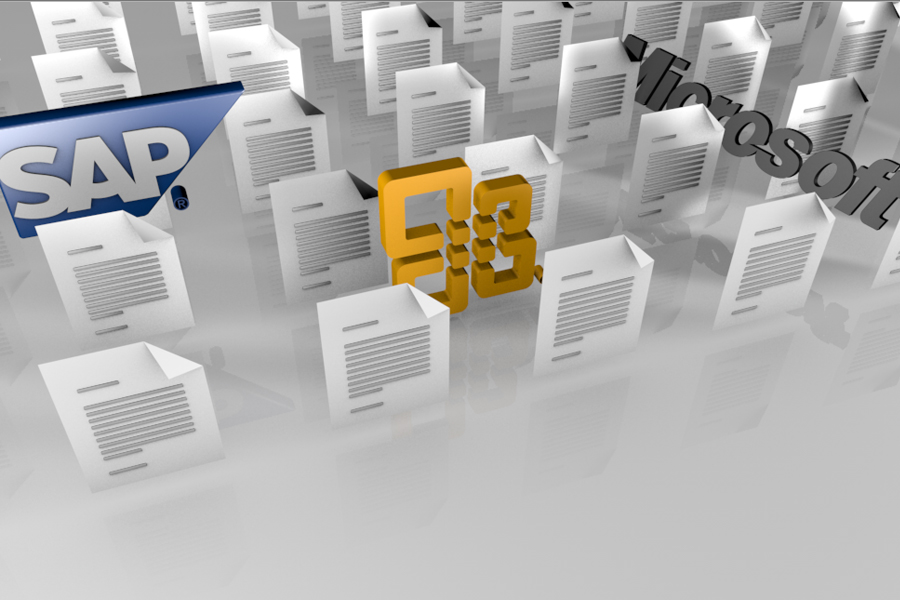 Bild: Dokumente zwischen SAP, Windows und Microsoft Bild: Dokumente zwischen SAP, Windows und Microsoft