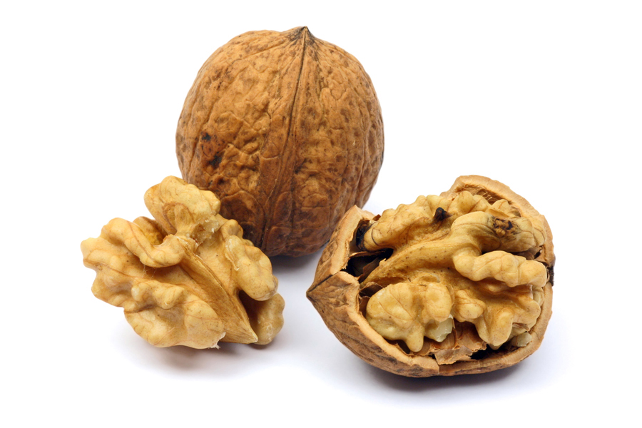 Image: Two walnuts opened and closed Image: Two walnuts opened and closed