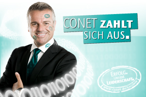 Bild: CONET zahlt sich aus Bild: CONET zahlt sich aus