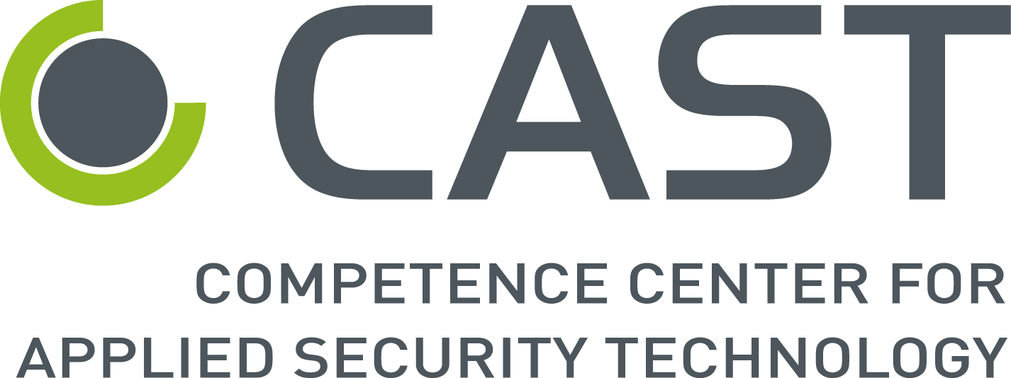 Logo: Competence Center for Applied Security Technology, CAST e.V. Logo: Competence Center for Applied Security Technology, CAST e.V.