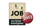 Logo: Top Job - 100 Best Employers 2013