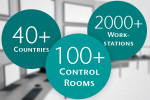 CONET UC Radio Suite - used in more than 100 Control Rooms, in more than 40 countries with a total of more than 2000 workstations