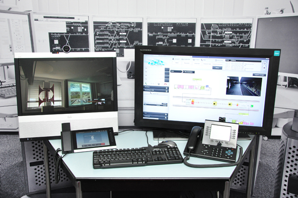 Exemplary Workstation at Fraunhofer FOKUS safety lab in Berlin Exemplary Workstation at Fraunhofer FOKUS safety lab in Berlin