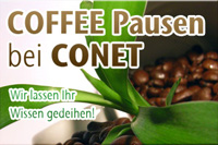 Bild: CONET, Web, Coffee Pause