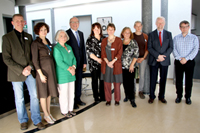 Bild: CONET, Gruppen Foto, Spendenübergabe, 2013