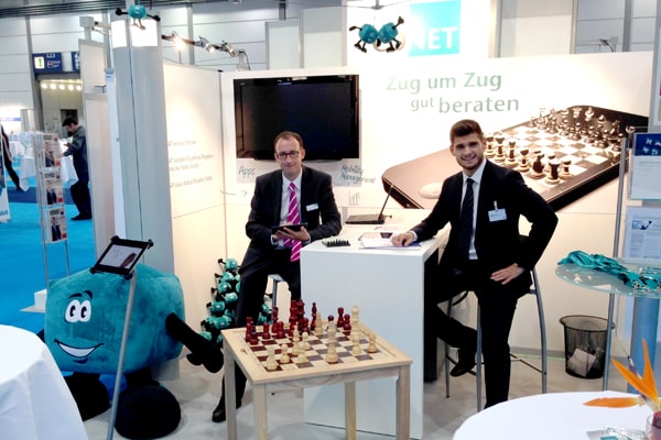 Bild: CONET, Messestand 2014