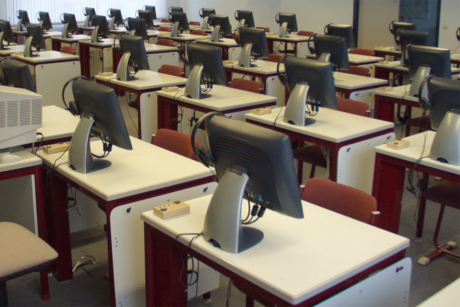 Beispielhafter CAT-Testraum