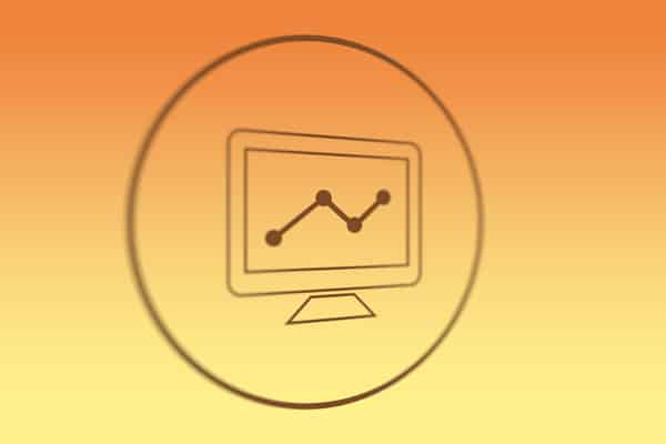 Bild: Chart auf Screen