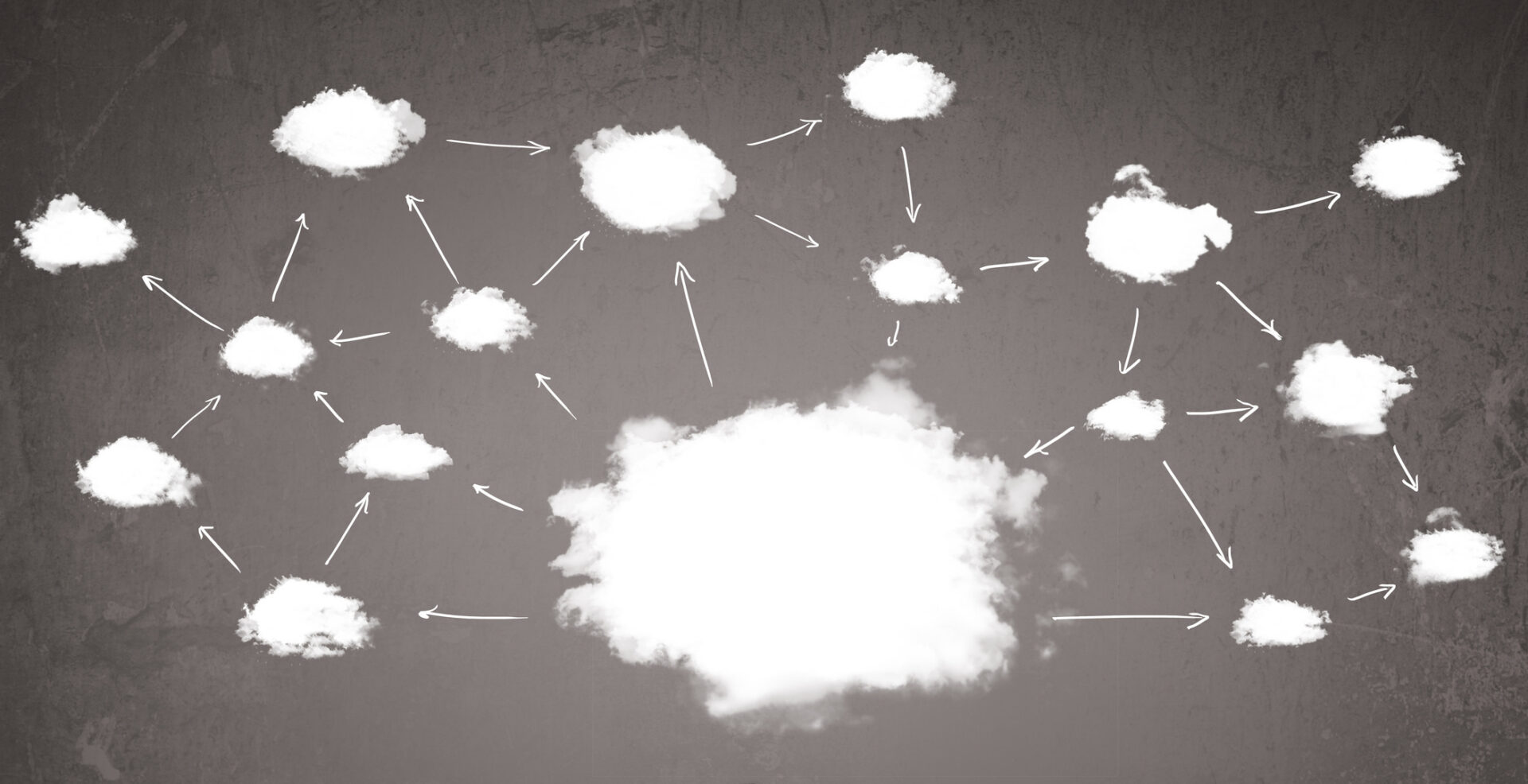 Bild: Cloud Azure Backup- Wolken