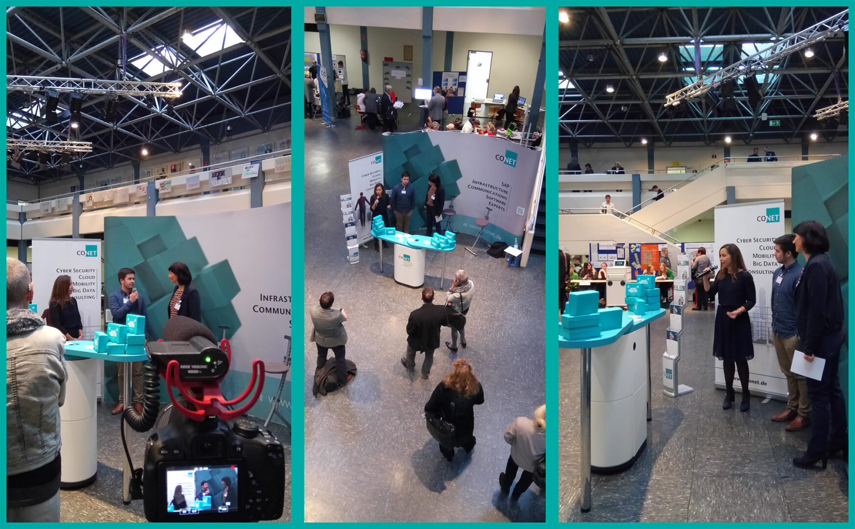 Bild: CONET auf der 9. Bildungskonferenz im Rhein-Sieg-Kreis