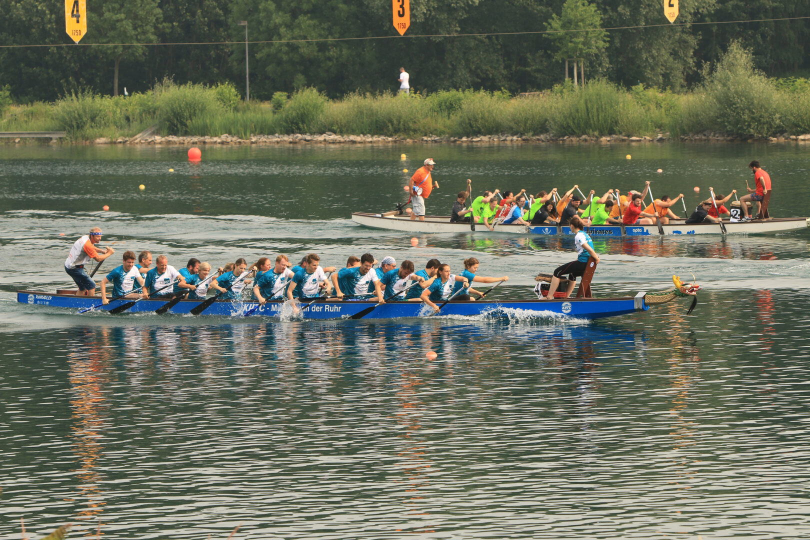 CONET Drachenreiter beim Drachenboot-Festival Fühlinger See Köln 2018