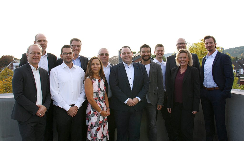 Gruppenfoto Mitarbeiter CONET Essential Center