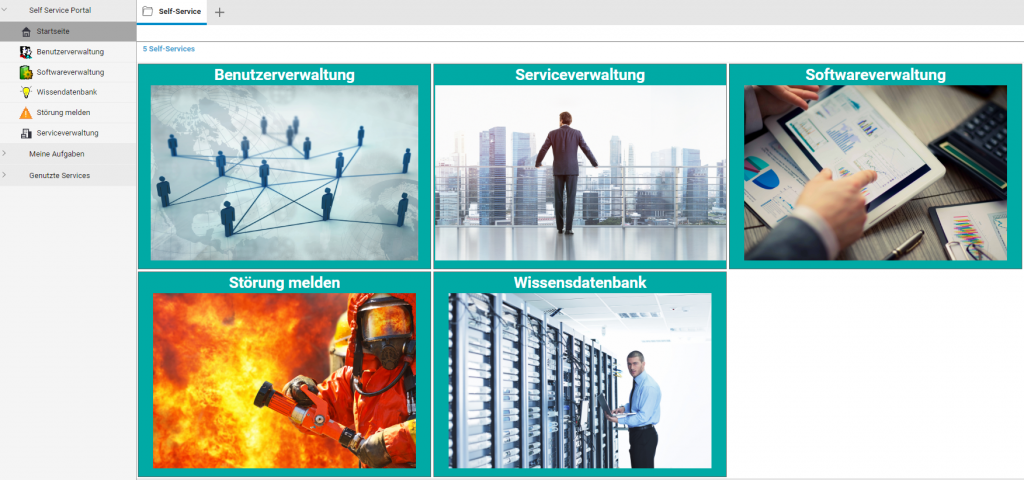 Omnitracker, BPMN Engine, BSM, Geschäftsprozess, Service Requests, Self Service Portal