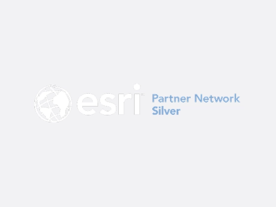 Logo des Esri Partner Network Silver Status.
