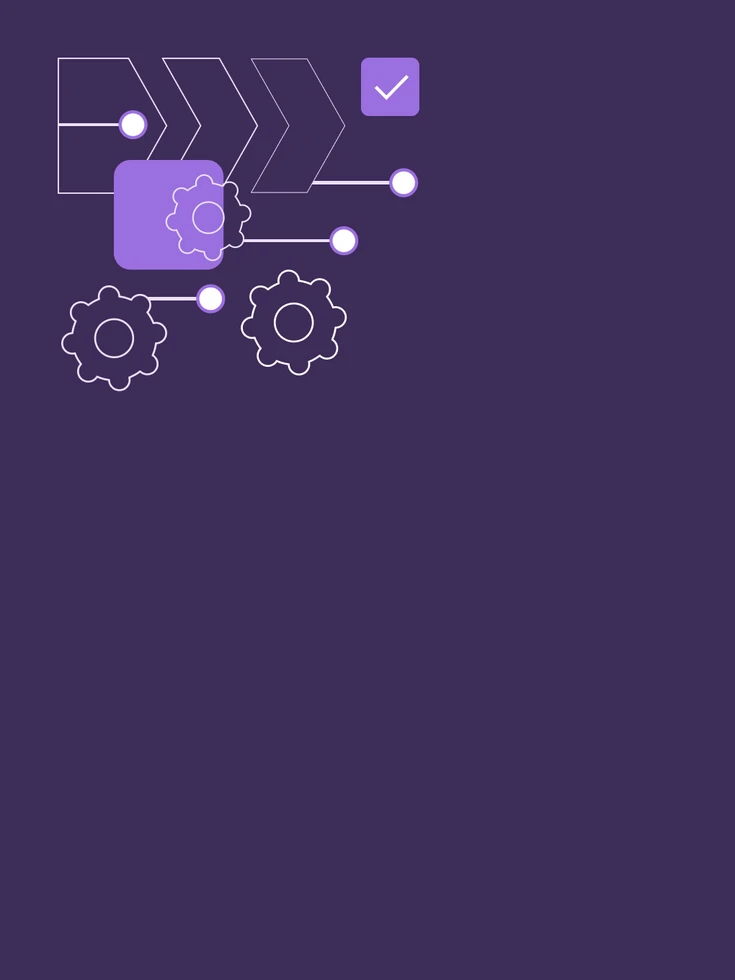 Grafik: Schaltsymbole und Zahnräder