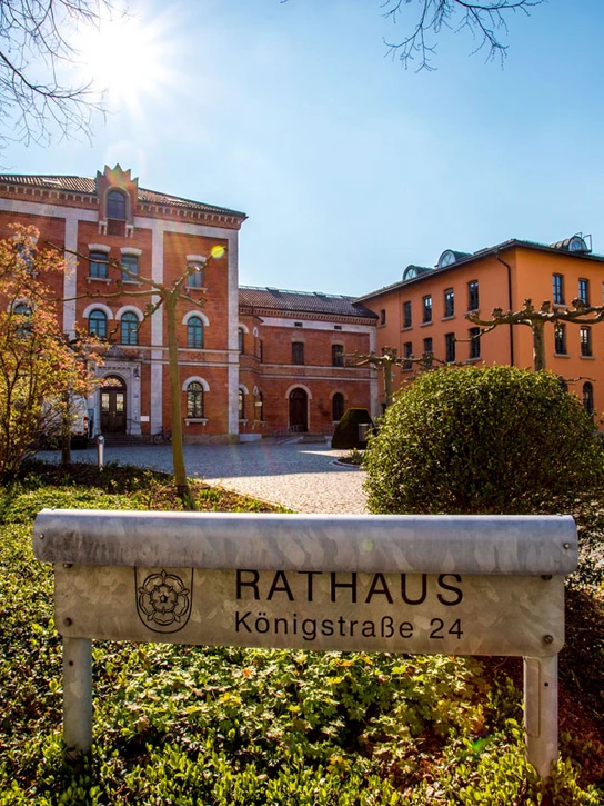 Foto: Rathaus der Stadt Rosenheim