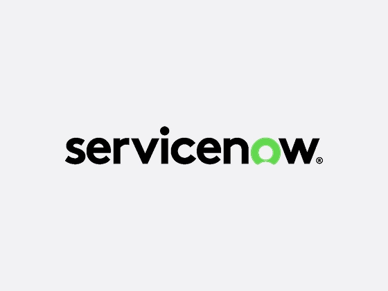 Logo der Plattform ServiceNow.