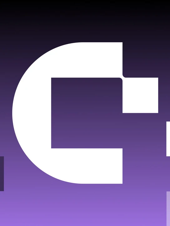 Grafik: conet-Bildmarke auf dunklem Hintergrund