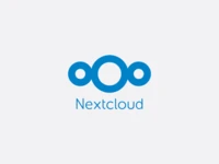 Logo von Nextcloud - Open-Source Lösung für Cloud und Filesharing.